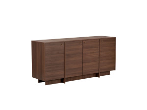 Console en bois "Varen" - 180 x 45 x 82 cm - Noyer