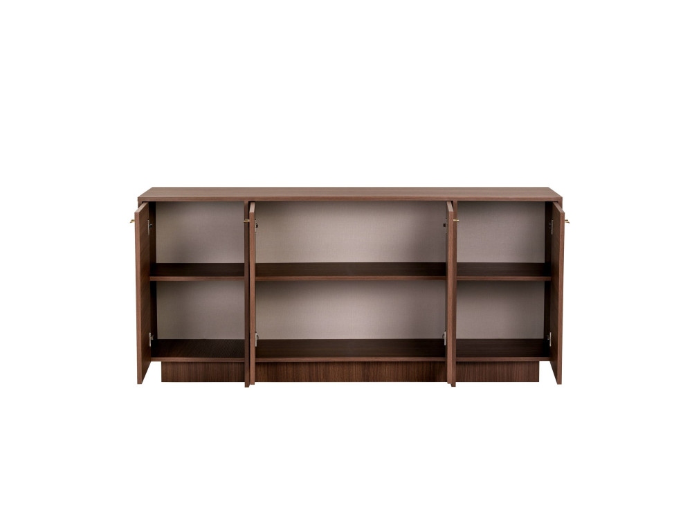 Console en bois "Varen" - 180 x 45 x 82 cm - Noyer