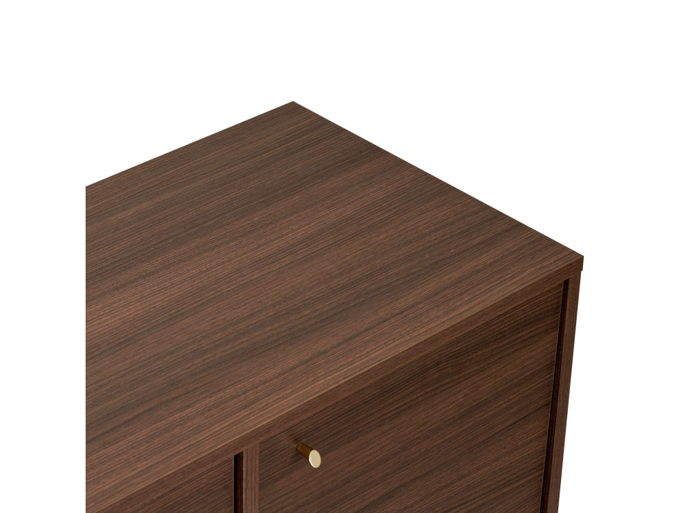 Console en bois "Varen" - 180 x 45 x 82 cm - Noyer