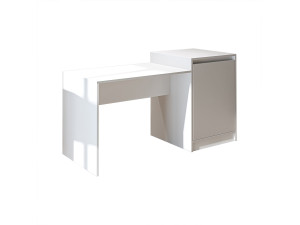 Table de cuisine en bois "2784" - 160 x 60 x 85 cm - Blanc