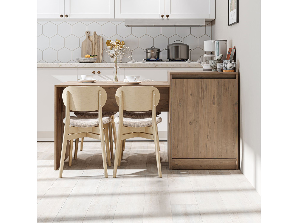 Table de Cuisine en bois " 2785 " - 160 x 60 x 85 cm - Pin Atlantique