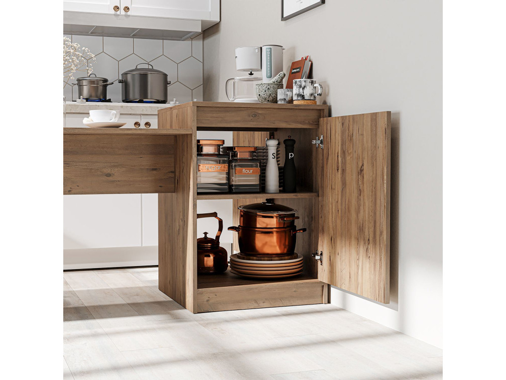 Table de Cuisine en bois " 2785 " - 160 x 60 x 85 cm - Pin Atlantique