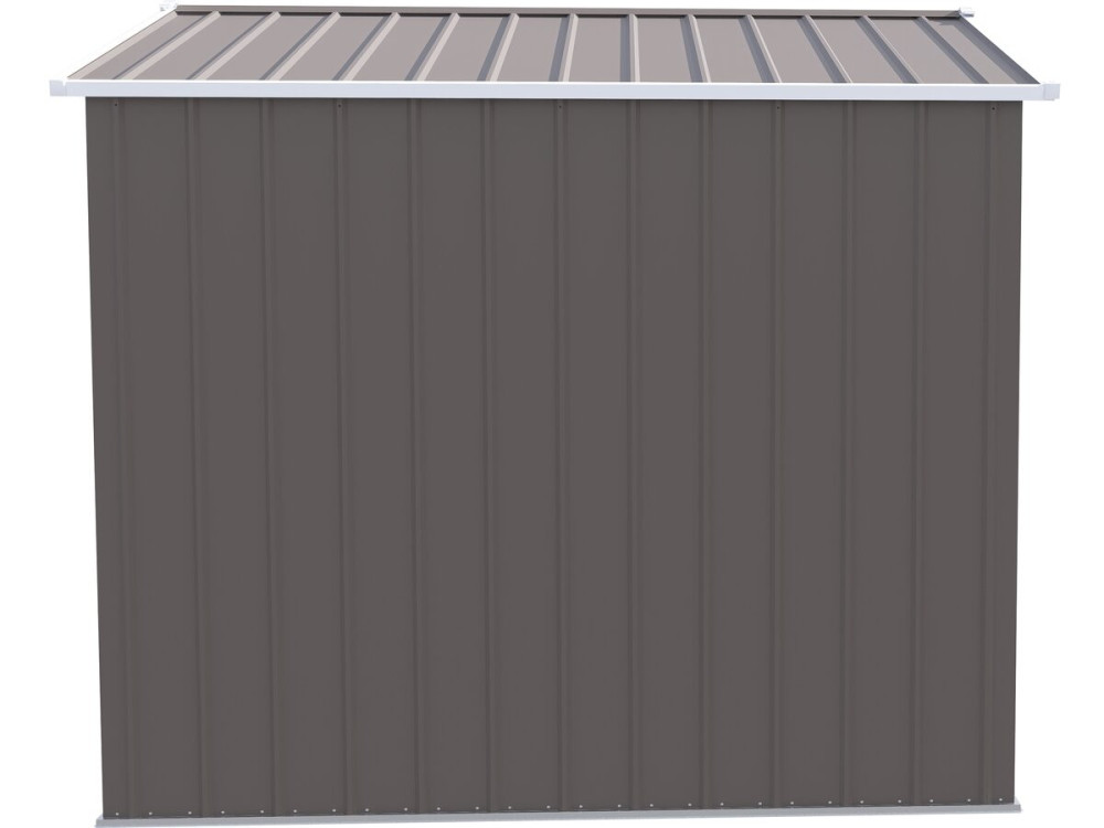 Abri de jardin métal "Dallas" - 4,12 m² - Taupe