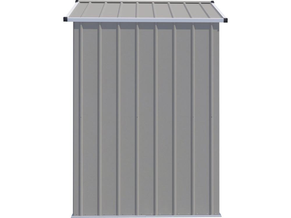 Abri de jardin en métal "Nebraska" - 2,17 m² - Gris