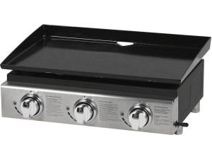 Plancha "Presto 3" - 3 Brûleurs - 7.5kW - Gris