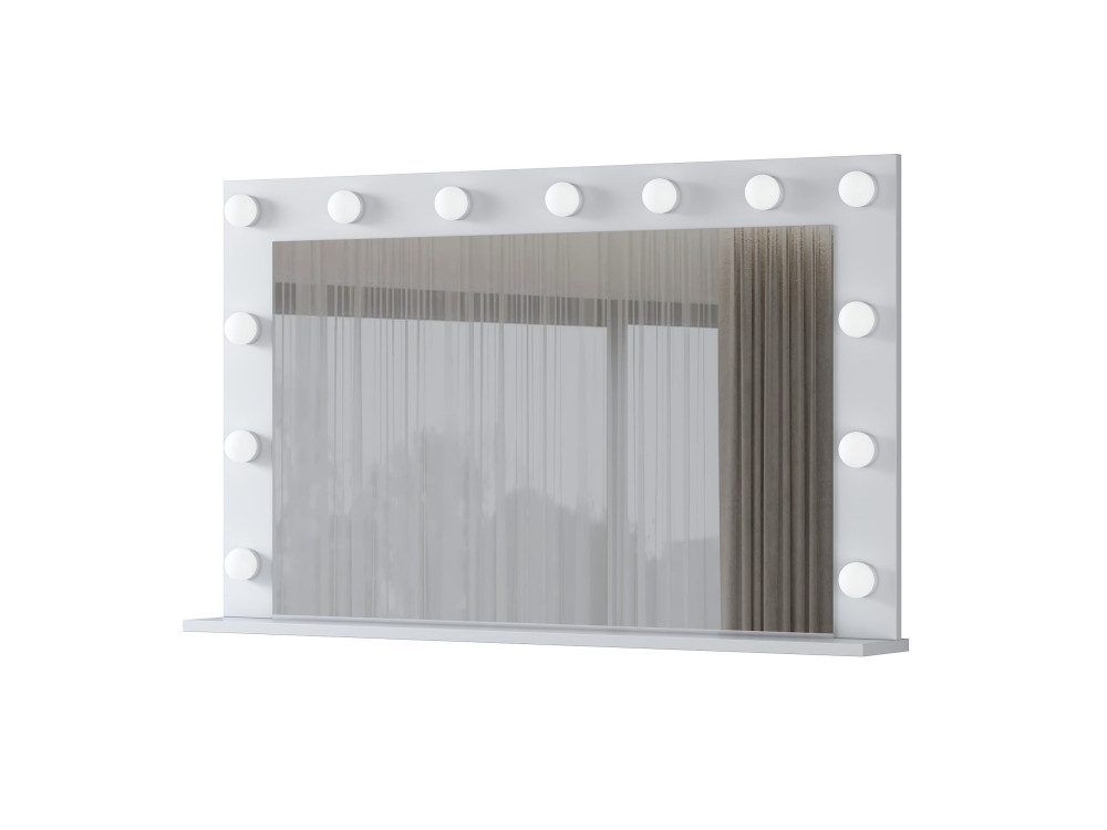 Coiffeuse en bois " EF110 " - 120 x 71,8 x 15 cm - Blanc