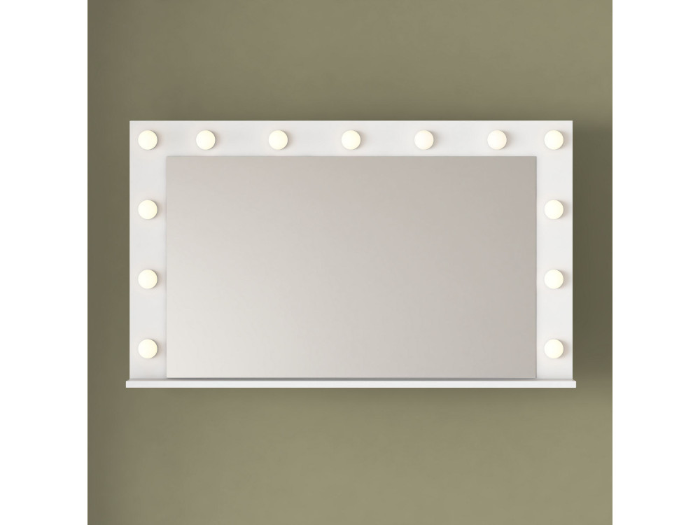 Coiffeuse en bois " EF111 " - 120 x 71,8 x 15 cm - Blanc