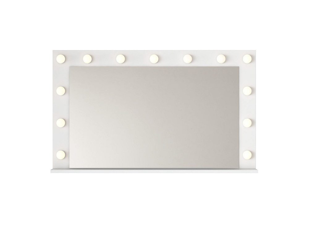 Coiffeuse en bois " EF111 " - 120 x 71,8 x 15 cm - Blanc