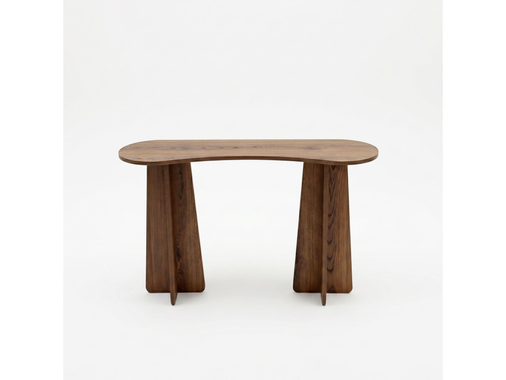 Commode en bois " Zen " - 120 x 75 x 35 cm - Noyer