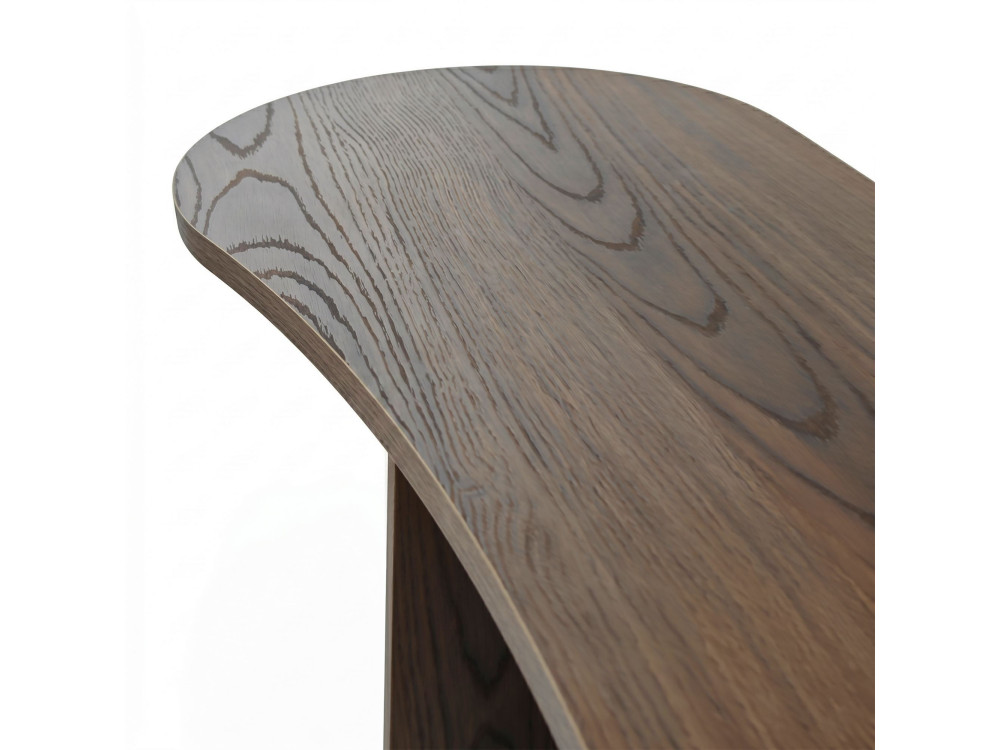 Commode en bois " Zen " - 120 x 75 x 35 cm - Noyer
