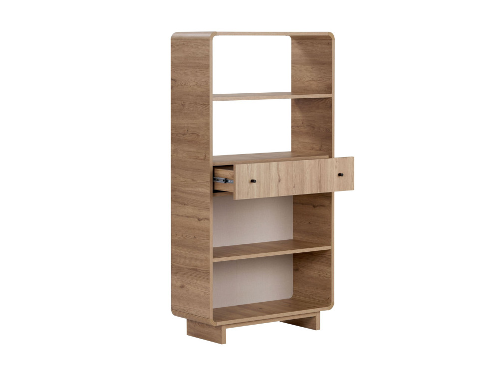 Bibliothèque en bois " Senza " - 78 x 153 x 34 cm - Chêne
