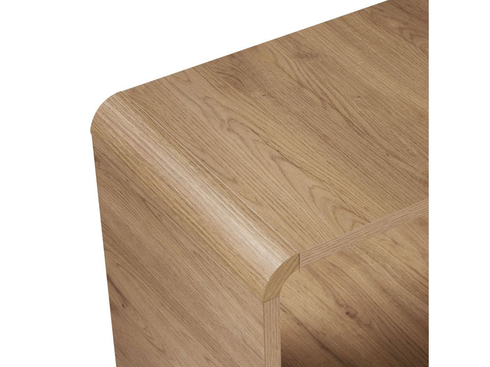 Bibliothèque en bois " Senza " - 78 x 153 x 34 cm - Chêne