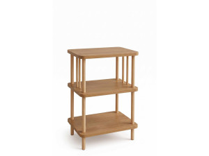 Table d'Appoint en bois " pk257 " - 40 x 75 x 30 cm - Chêne Saphir