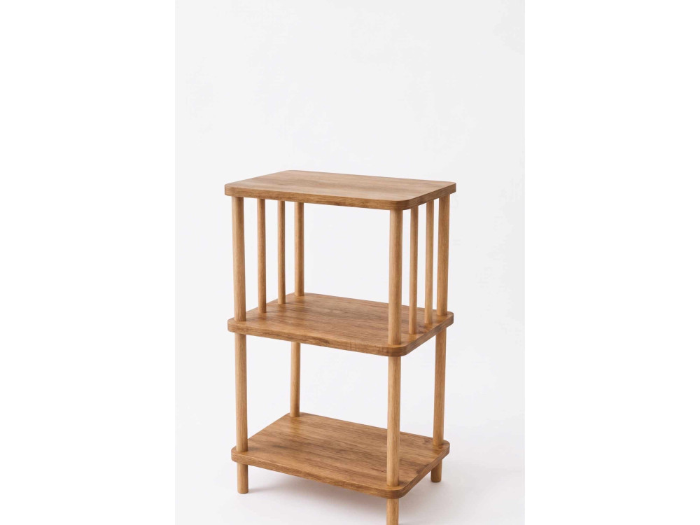 Table d'Appoint en bois " pk257 " - 40 x 75 x 30 cm - Pin