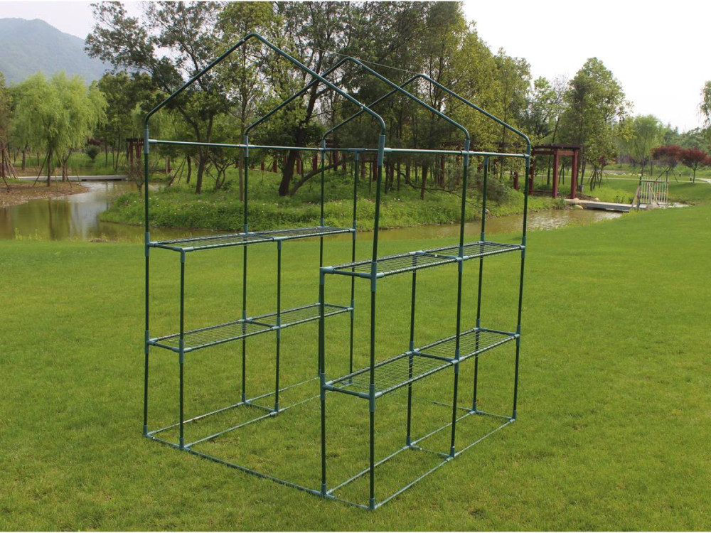 SERRE TOMATE PETUNIA- 2.04M² - 1.43 X 1.43 X 1.95