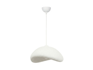 Lampe suspendue en métal "Luna" - 52 x 40 x 120 cm - Blanc