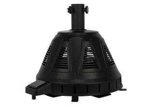 Pied chauffant de parasol "Colas" 1500W - Noir