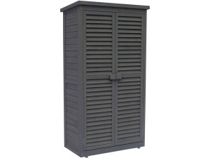Armoire de jardin "Space" - 87 x 46.5 x 160 cm - Anthracite