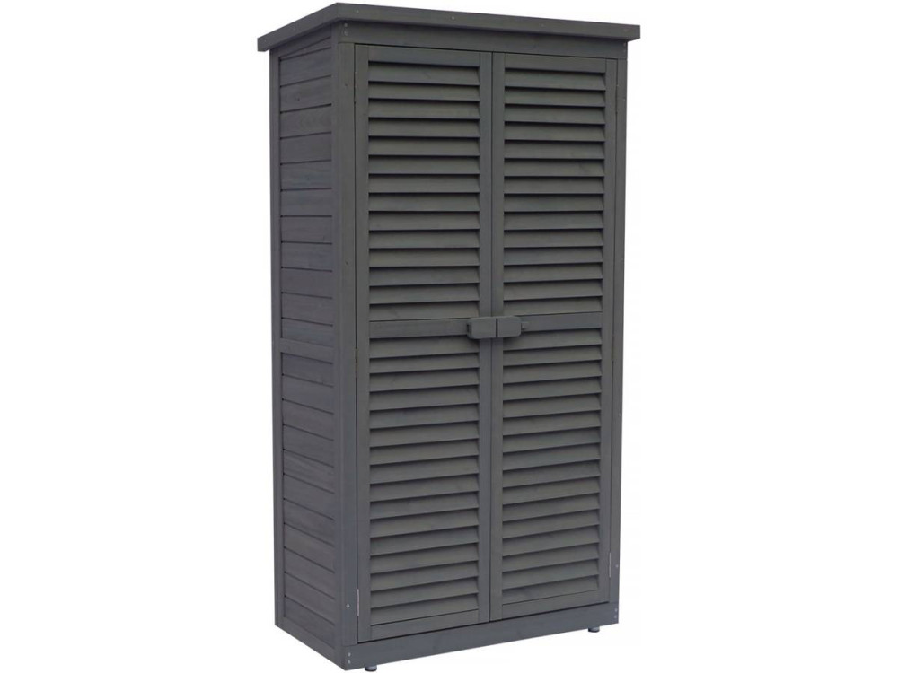 Armoire de jardin "Space" - 87 x 46.5 x 160 cm - Anthracite