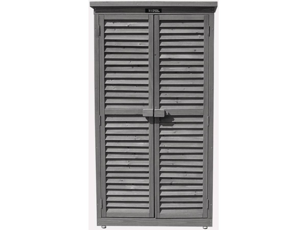 Armoire de jardin "Space" - 87 x 46.5 x 160 cm - Anthracite
