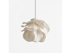 Lampe suspendue en plastique "MOD0007" - 48 x 48 cm - Blanc