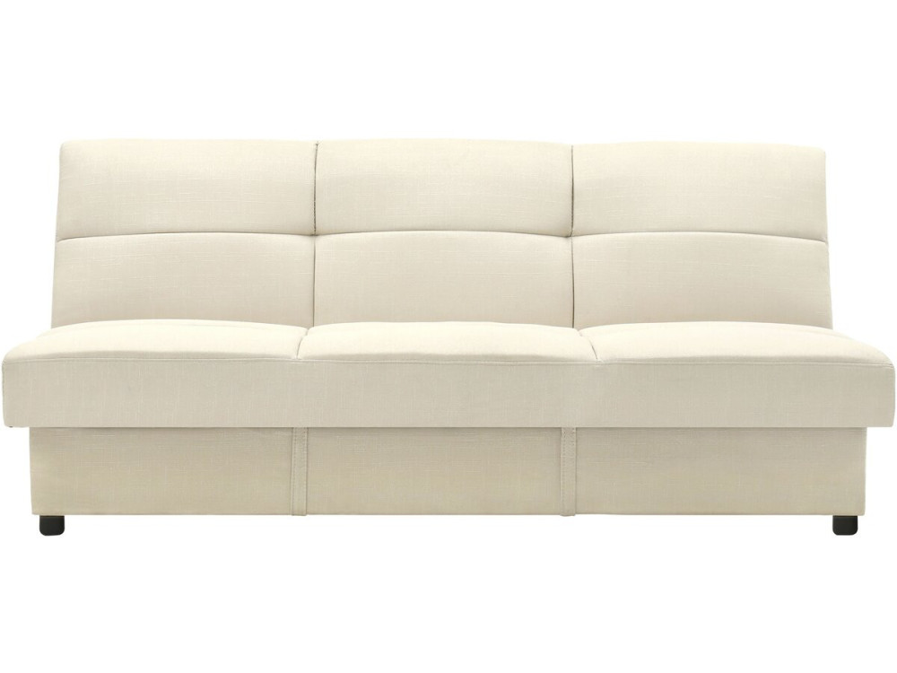 Canapé Clic-Clac "Enzo" - 186 x 80 x 87 cm - 3 places - Beige