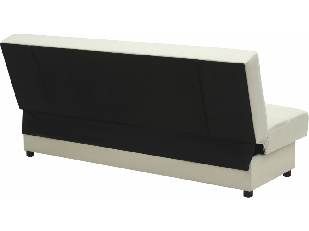 Canapé Clic-Clac "Enzo" - 186 x 80 x 87 cm - 3 places - Beige