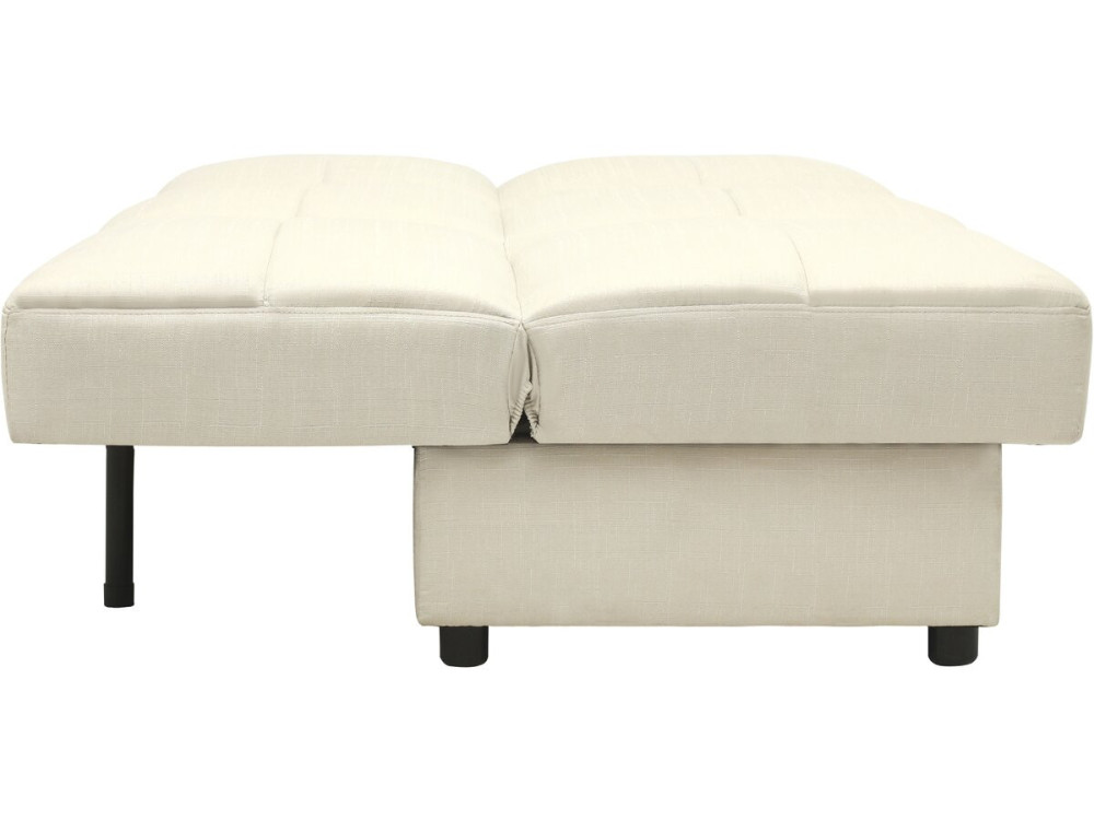 Canapé Clic-Clac "Enzo" - 186 x 80 x 87 cm - 3 places - Beige