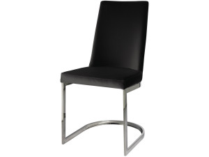 Chaise  " Round " - Noir - Lot de 2
