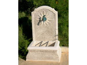 Fontaine "Soleillade" - 0.60 x 0.45 x 0.96 m