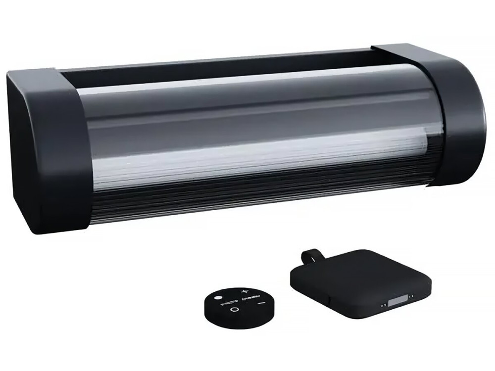 Applique solaire et rechargeable Booster " Loma "  150 à 900 Lumen - Noir