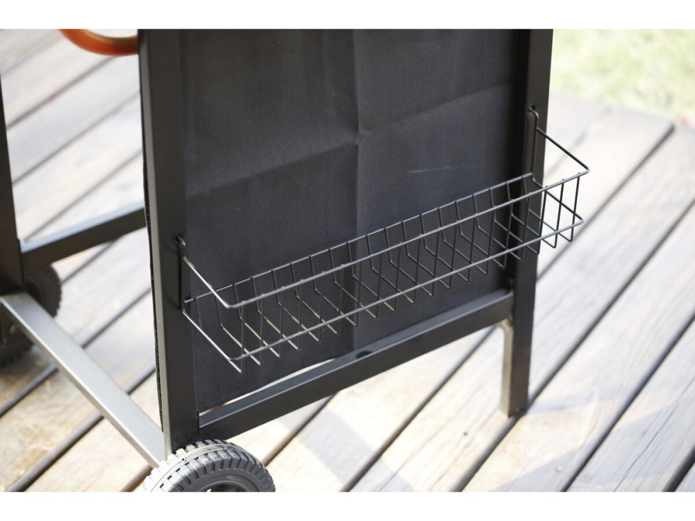 Barbecue gaz "Party 3" - 3 brûleurs dont 1 latéral - 9.38 kW - Noir