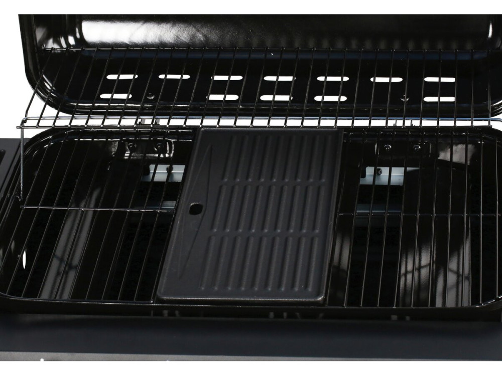 Barbecue gaz "Festa 5" - 5 brûleurs dont 1 latéral - 12.9 Kw- Noir