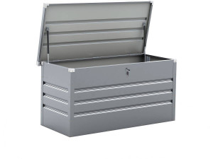 Coffre de Jardin Métal "Store" - 371L - Argent