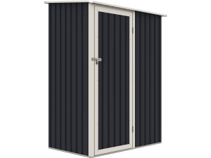 Abris de Jardin métal "Vega II"- 1.35 m² -Gris