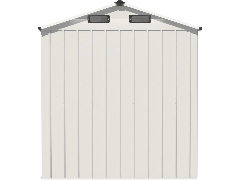 Abri de jardin en métal "Nebraska" - 2,17 m² - Beige