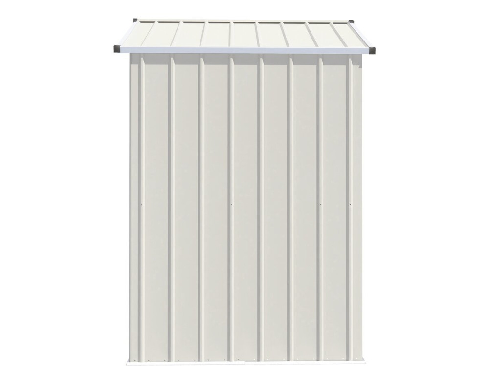 Abri de jardin en métal "Nebraska" - 2,17 m² - Beige