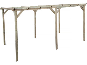 Carport voiture en bois "Sunny" 3 x 5 m