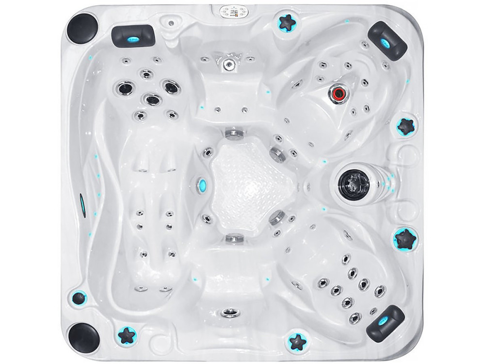 Spa " Solace "  - 4 places + 1 allongée - 2.13 x 2.13 x 0.91  m