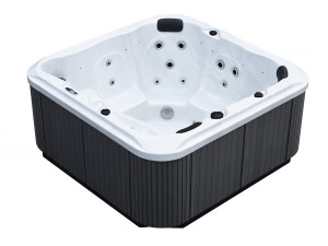 Spa led " Floria " - 6 places - 2.00 x 2.00 x 0.88 m