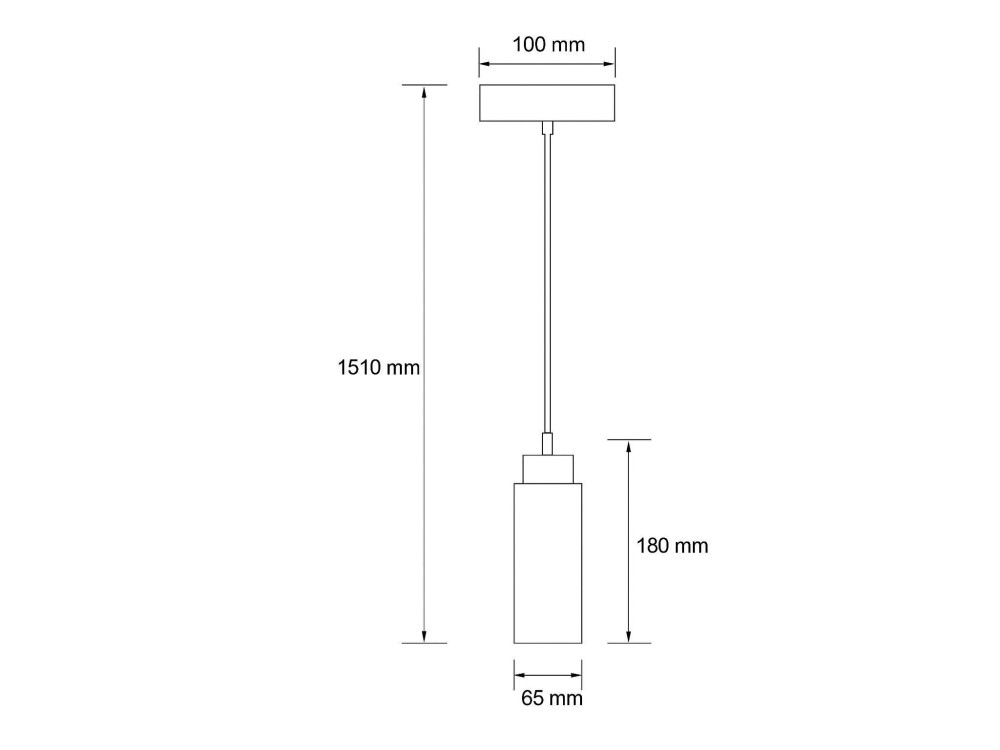 Lampe suspendue en bois "Babil" - Beige / Noyer