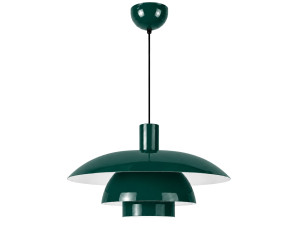 Lampe suspendue en métal "Layer" - 45 x 45 cm - Vert Foncé