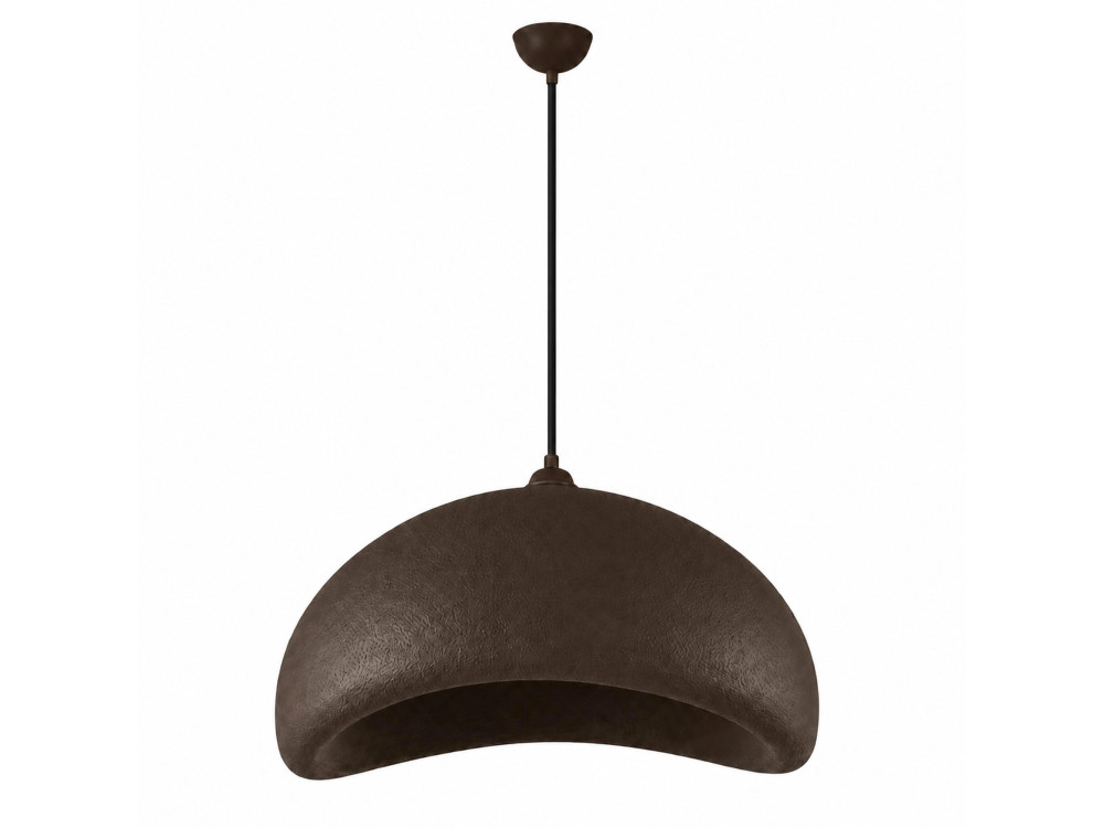 Lampe suspendue en métal "Vegas" - 64 x 51 cm - Marron
