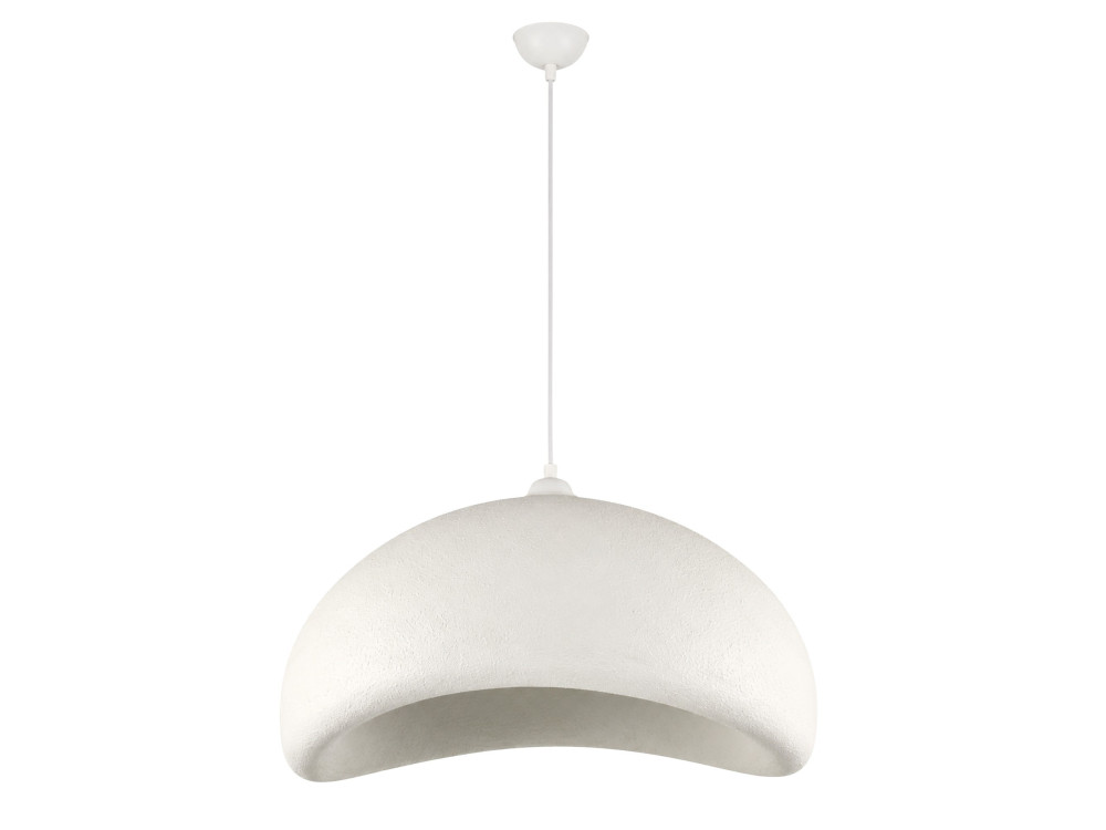 Lampe suspendue en métal "Vegas" - 64 x 51 cm - Blanc