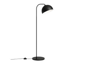 Lampadaire en métal "Yaka" - 51 x 51 cm - Noir