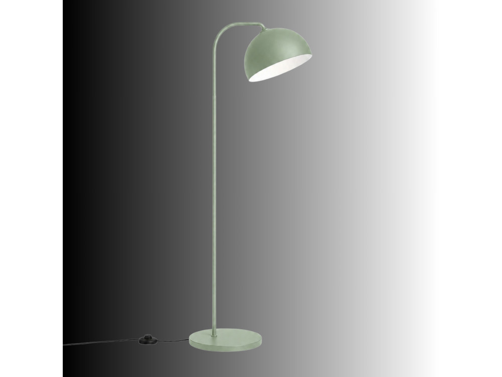 Lampadaire en métal "Yaka" - 51 x 51 cm - Vert Menthe