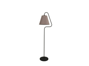 Lampadaire en métal "Altur" - 45 x 35 x 162 cm - Noir