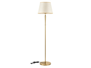 Lampadaire en métal "Milano" - 40 x 40 cm - Beige