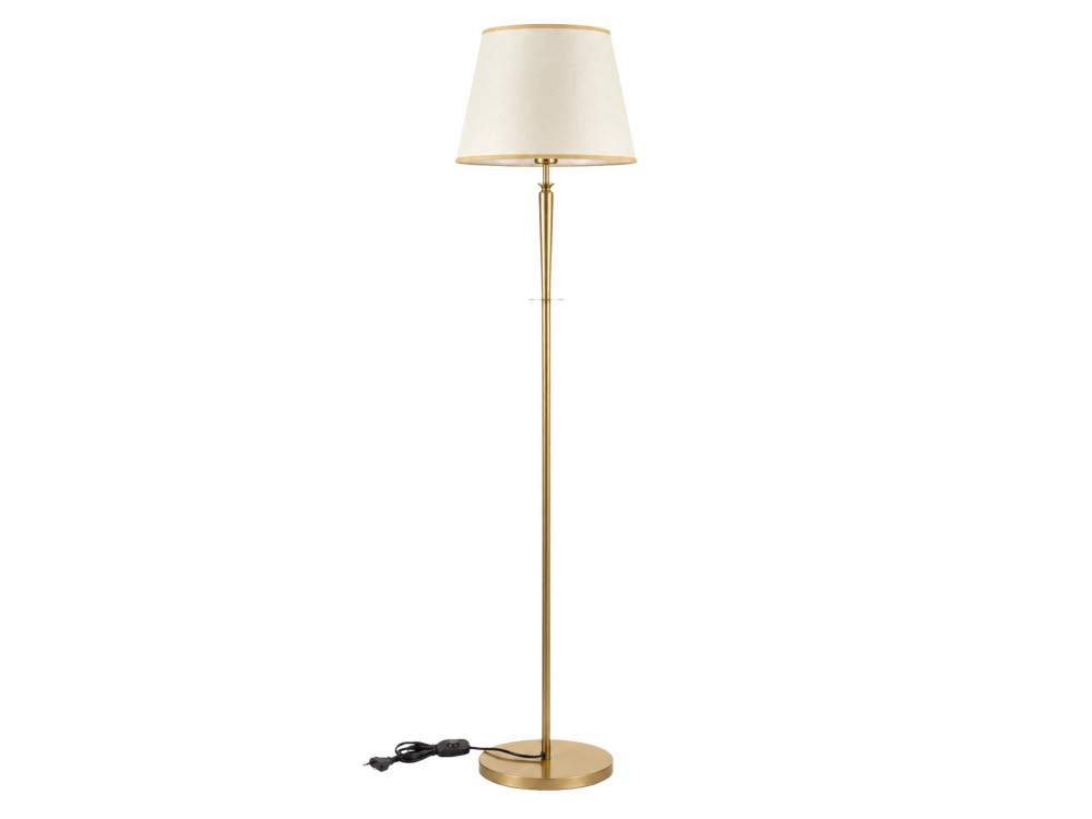 Lampadaire en métal "Milano" - 40 x 40 cm - Beige