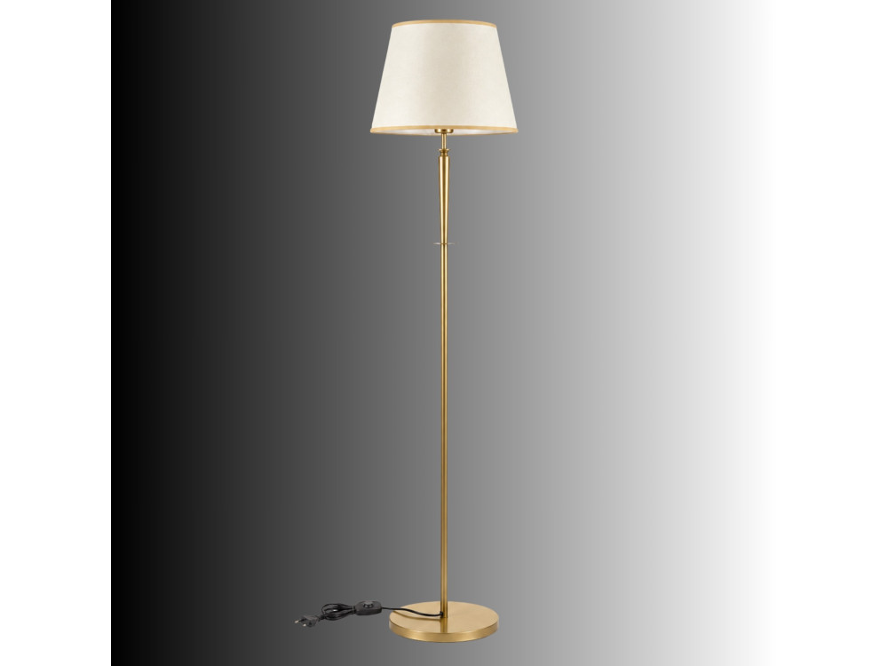 Lampadaire en métal "Milano" - 40 x 40 cm - Beige